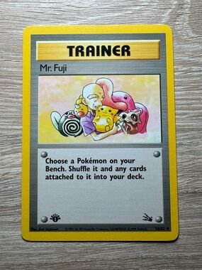 Mr. Fuji #58/62/1st Edition
Pokemon Fossil